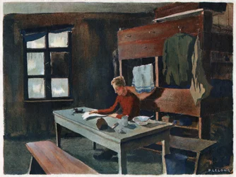 Camp de prisonniers en Allemagne